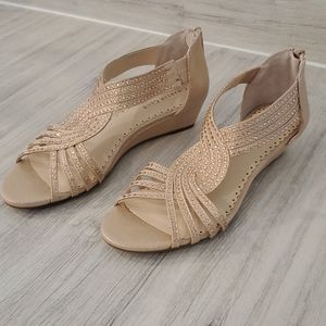 Gorgeous Pink Party Low Heel Shoes